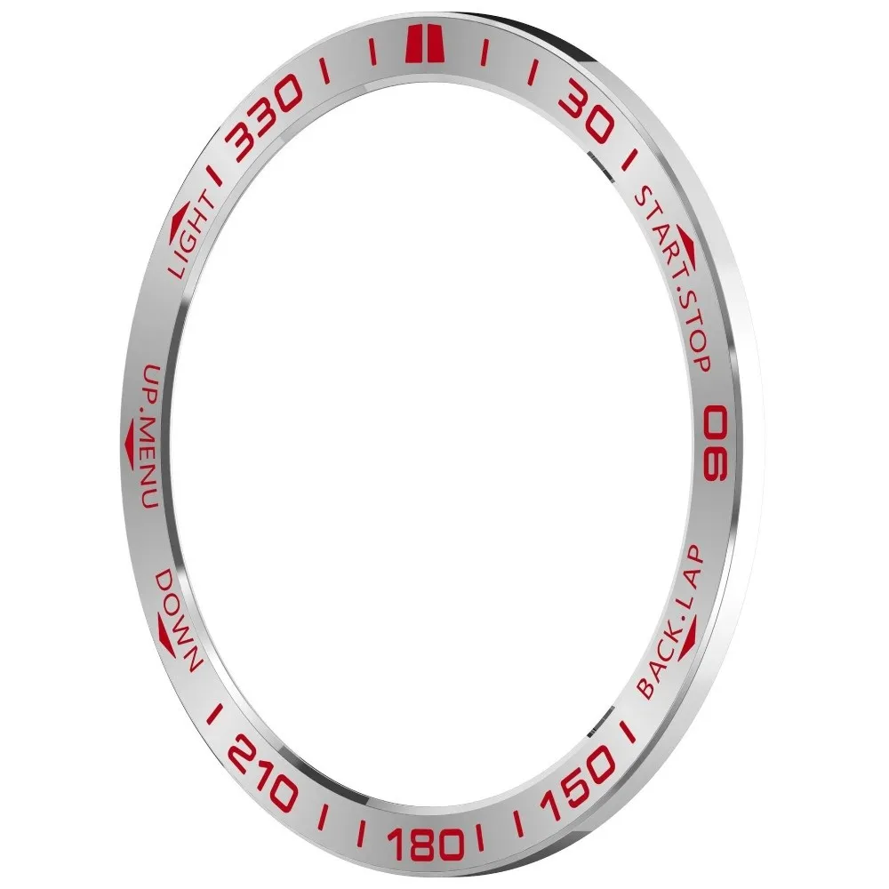 Stainless Steel Decorative Bezel Ring - Anti-Scratch Metal Frame Replacement Case