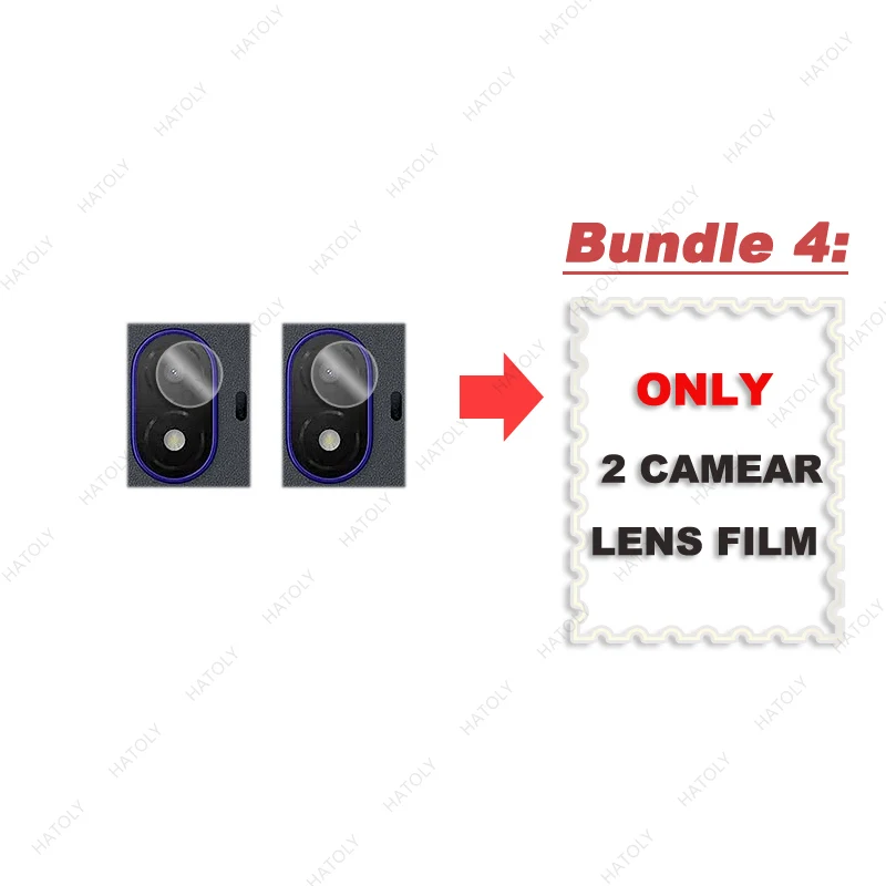 Enhanced Glass Screen Protector with Black Edge and Camera Lens Shield