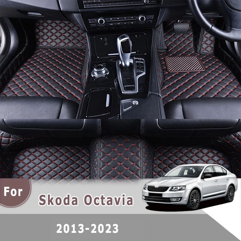 

RHD Carpets For Skoda Octavia MK3 5E 2023 2022 2021 2020 2019 2018 2017 2016 2015 2014 2013 Car Floor Mats Auto Accessories Rugs