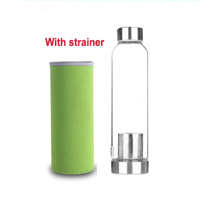 Green With strainer