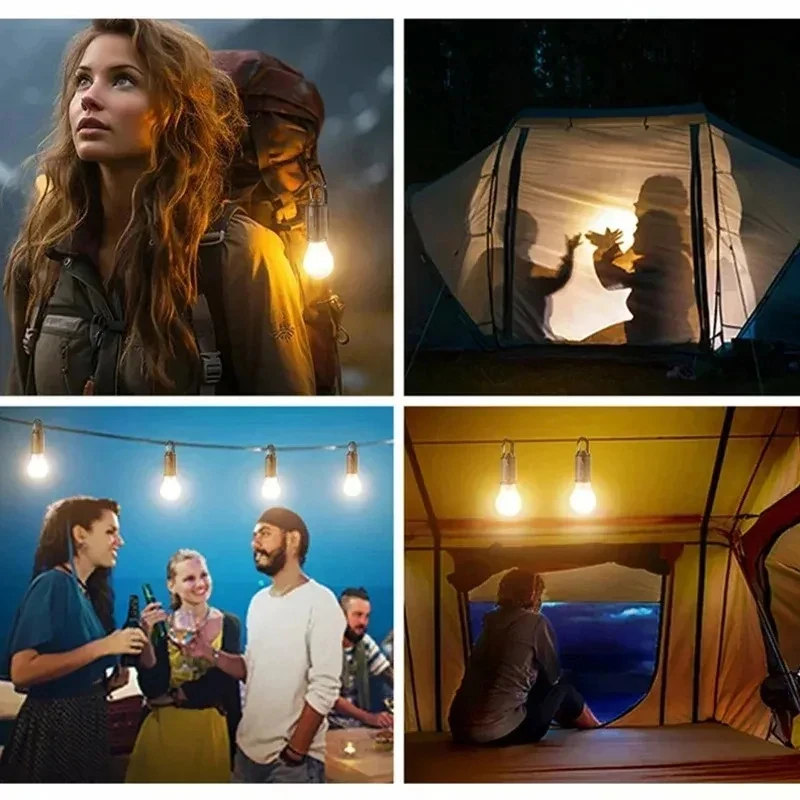 Retro Solar Camping Lantern 6