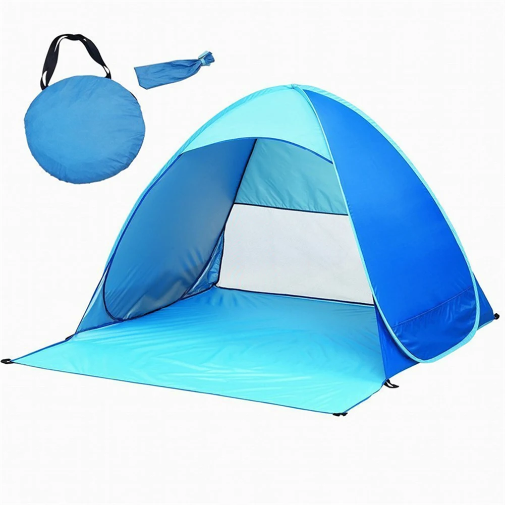 

Automatic Instant Beach Tent Outdoor Beach Shade Sun Shelter Tent Canopy Outdoor Camping Hiking Fishing Equipments 165x150x110cm