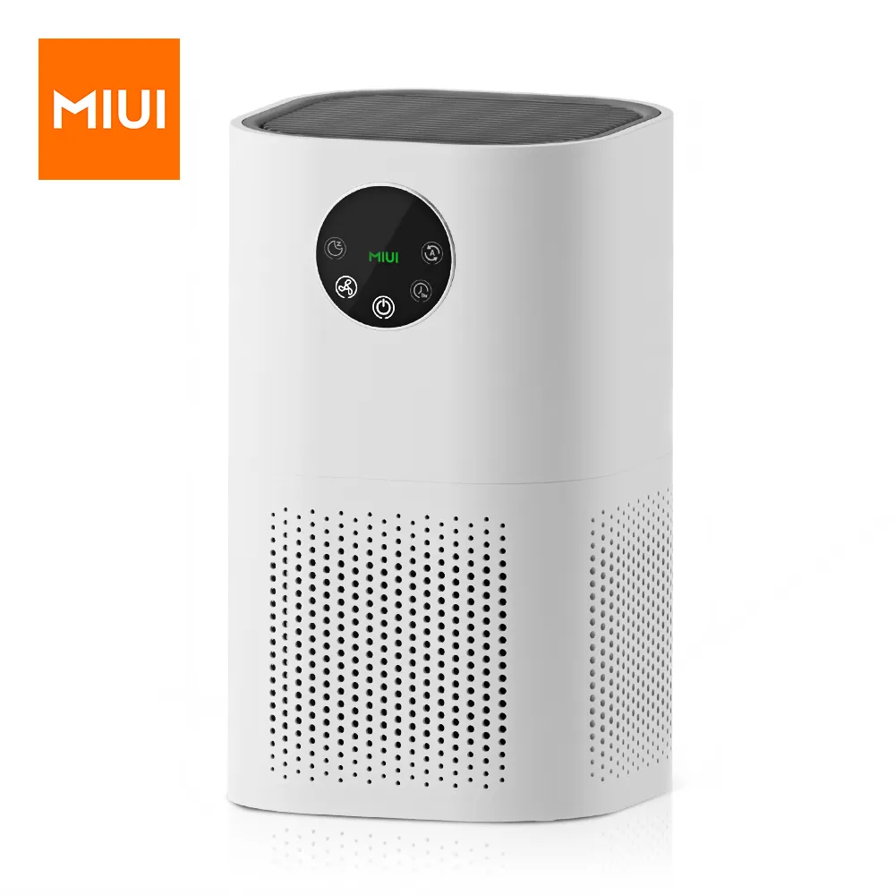 Xiaomi Mi Air Purifier for Home Large Room Bedroom, Monitor Quality with  PM2.5 Display, True H13 High Efficiency Filter, Model 3C - White