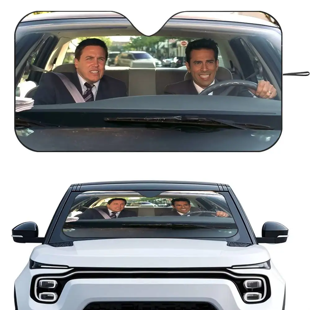 1PC W-White Chicks Film Auto Sonnenschutz Windschutzscheibe faltbare dreischichtige Isolierung Sonnenschirm durch Saugnapf Blöcke UV-Strahlen Sonne – Detail 9