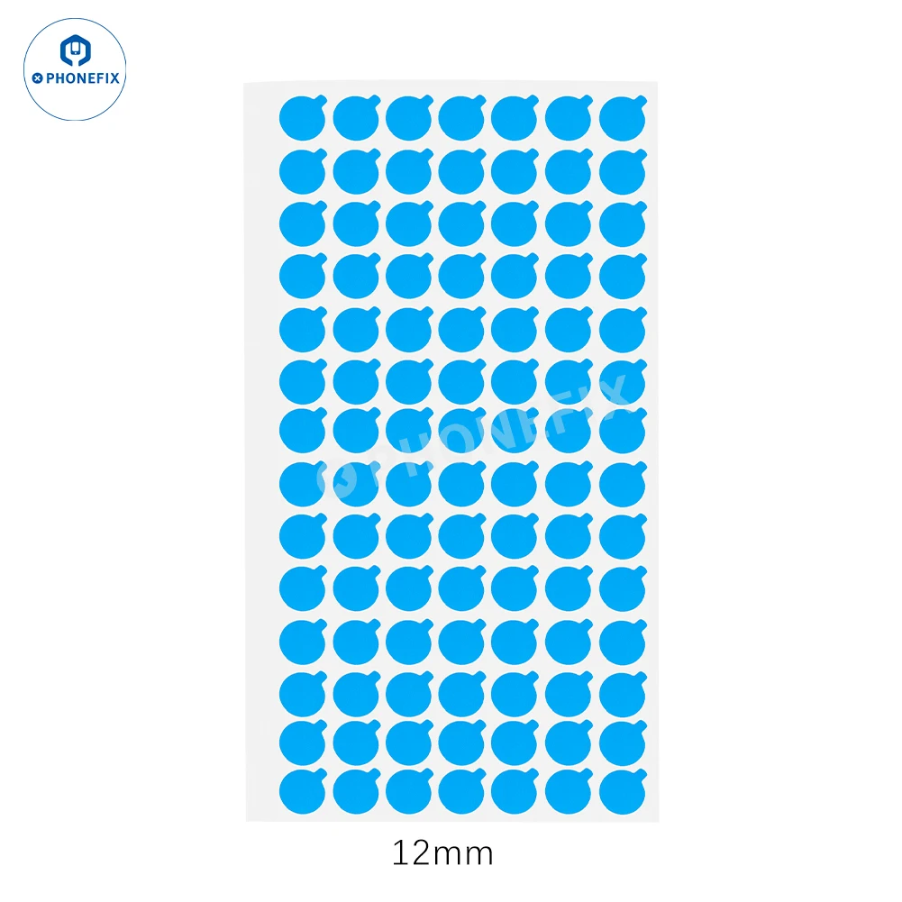 7mm 12mm Telefon Reparatur Kamera Schutz Schutzaufkleber für iPhone Android Rück-/Frontkamera Reparatur Anti-Kratzer Staubdicht – Detail 1