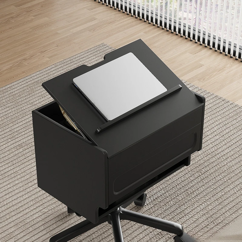 

Mobile lifting cabinet, living room, bedroom, multifunctional rotating cart, small table, storage table