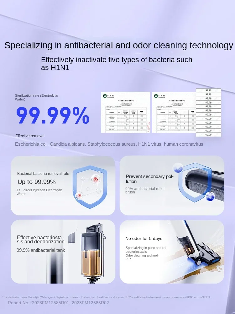 Haier A500 all-purpose anti-entangling cleaning machine suction mop cleaning machine Household appliances cleaner 4