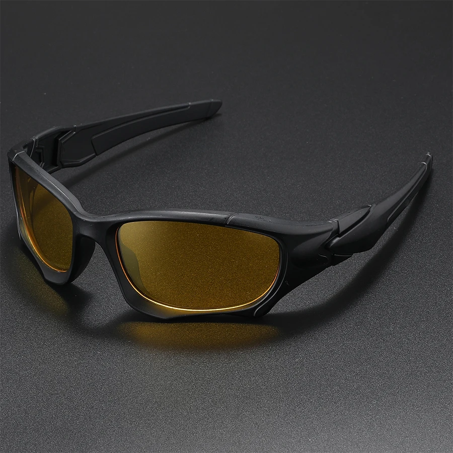 Lunettes de soleil polarisées sport courbées pour hommes et femmes pêche résistance aux chocs