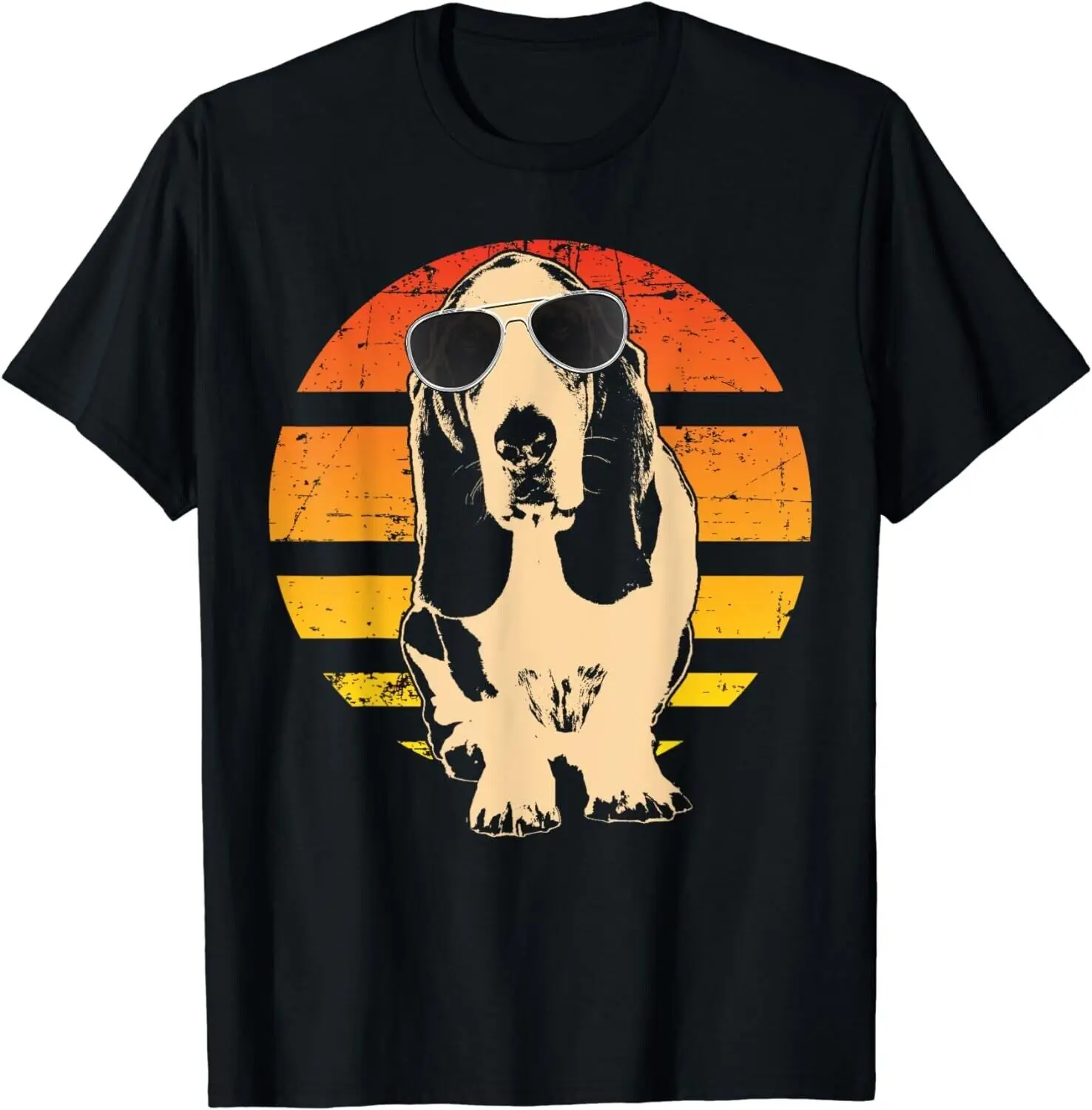 Basset Hound Dog Breed Gift T-Shirt Unisex Maniche Lunghe O Corte