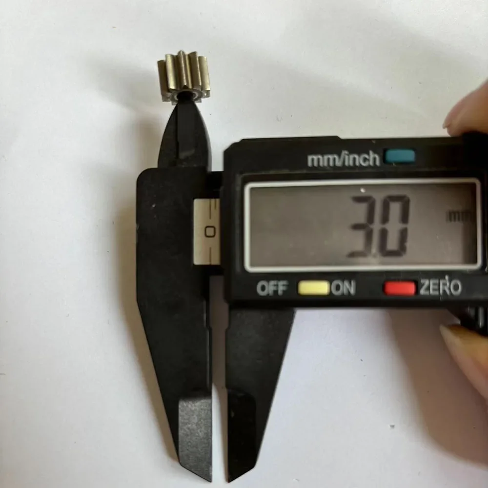 잔디 깎는 기계용 42mm 미니 기어 리튬 배터리 전기톱 사각 구멍 피니언 어셈블리