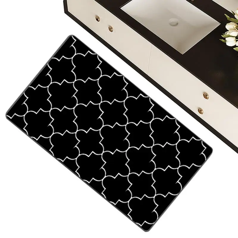 

Washable Kitchen Rugs Heavy Duty PVC Ergonomic Comfort Mat Runner PVC Ergonomic Scrubable Floor Mat Rug For Kitchen Sink Entrywa