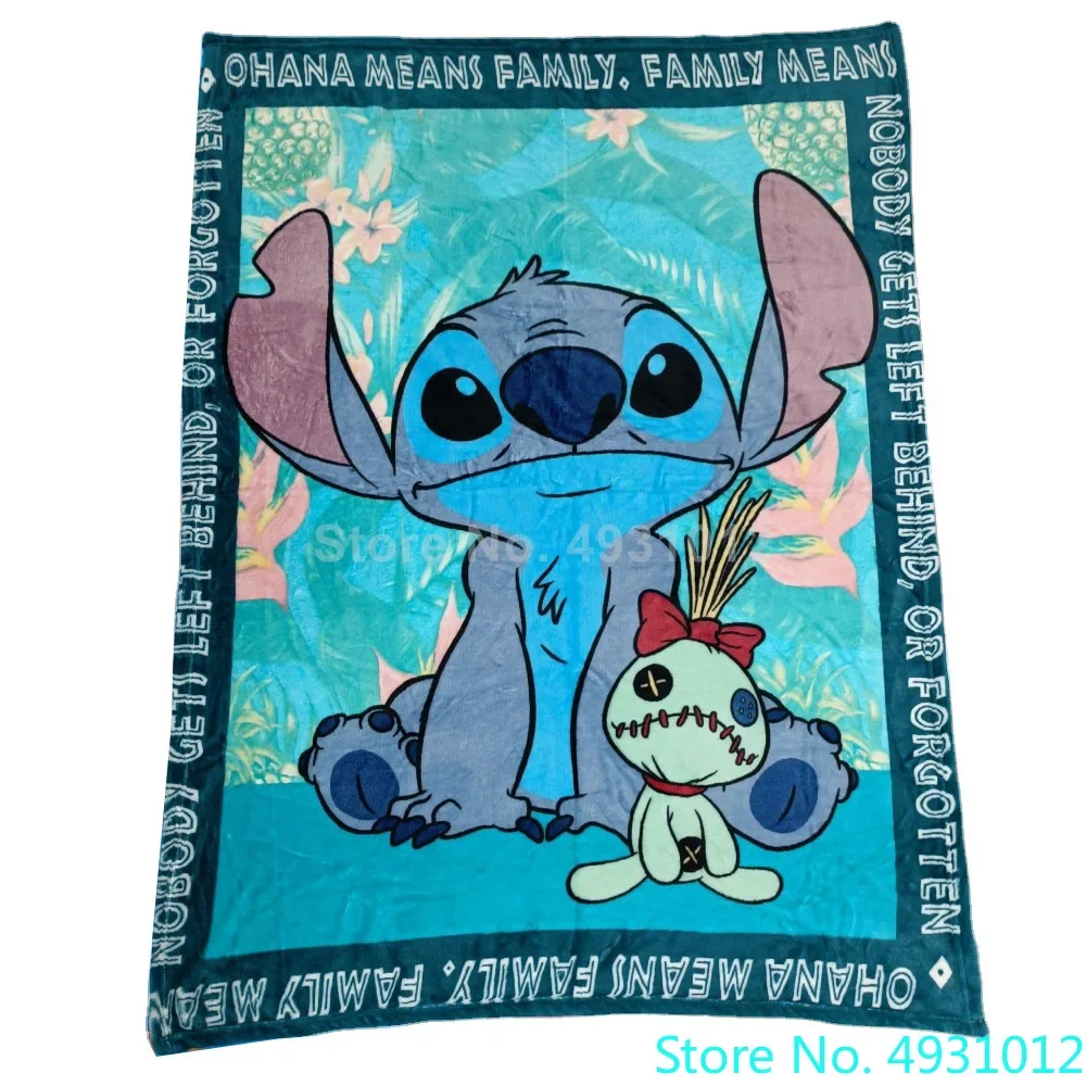 

Одеяла детские мягкие с рисунком из аниме «Лило Стич», 100x140 см