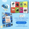 0-2 Years Spanish Children's Cognitive Encyclopedia Enhancing Cognition Children's Early Learning Books Gifts 1