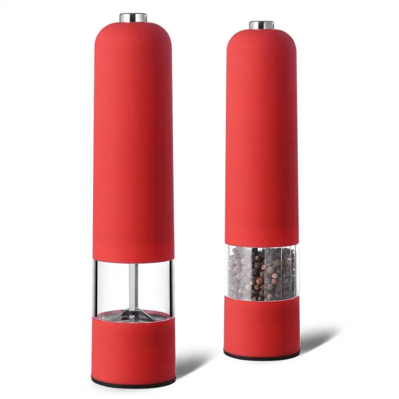 Electric Grinder Salt and Pepper Spice Adjustable Coarseness For Cooking BBQ