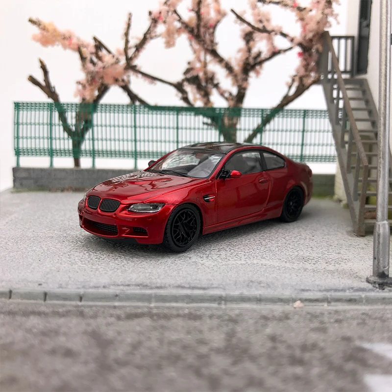 Miniature BMW M3 E92 Bleu Clair - 1:64 En Métal, Collection Sport 2023, Pour Enfants Et Adultes