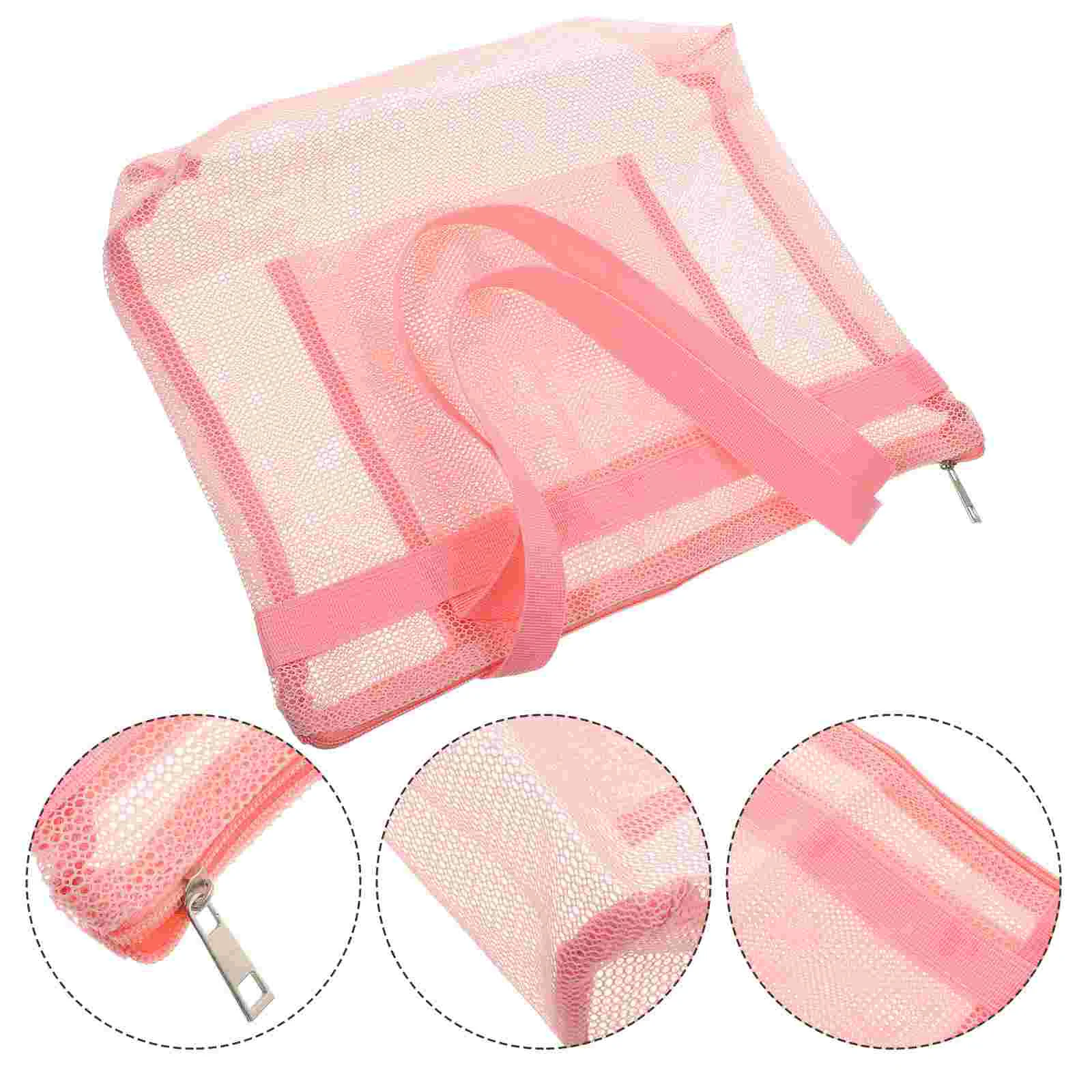 

Mesh Storage Bag Travel Toiletry Bag Women Beach Bag Swimming Beach Bag for Outdoor