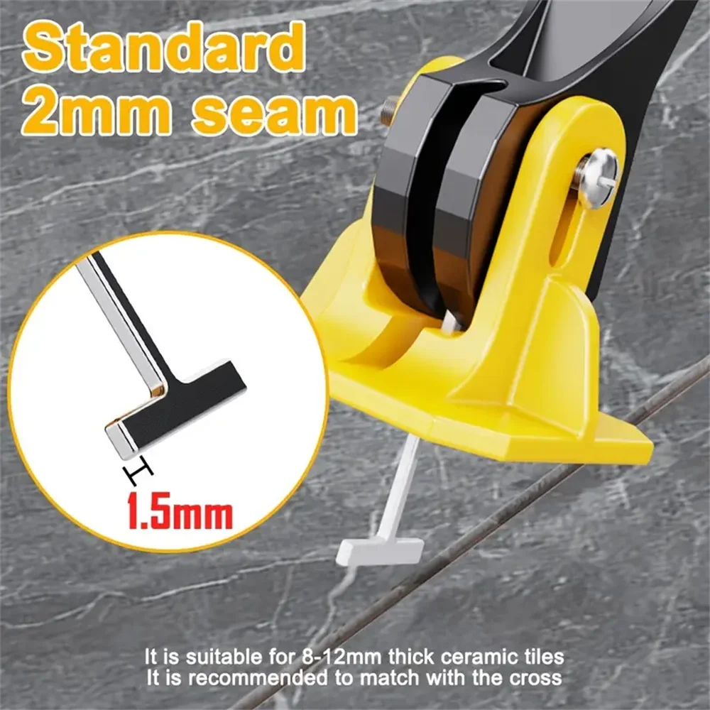 Floor Tile Leveling System Hand Leveling Device Construction Tool Parts 50Pcs/Set tile spacers tile cutting tool tile leveling clips tile leveling tools tile grout repair stick