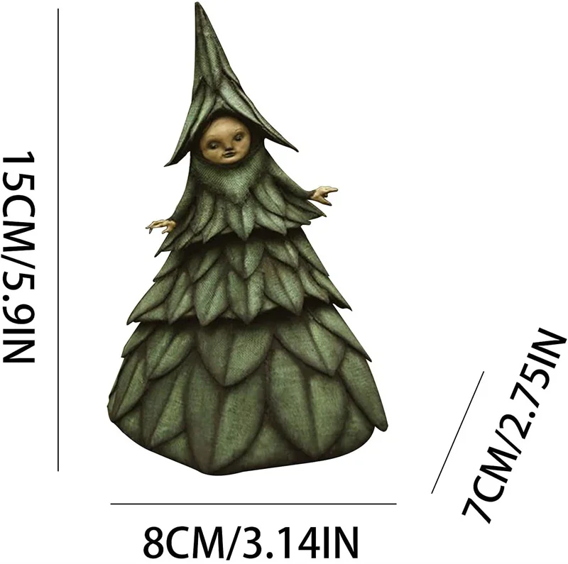 Sff308636f4f8496fb781070d050ea242G Halloween Witch Figurine Statue Resin Creepy Witch Sculptures Garden Decoration for Home Patio Yard Lawn Porch Garden Decoration Mallzona