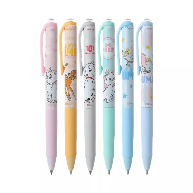 

18 шт./партия, гелевые ручки с черными чернилами, 0,5 мм