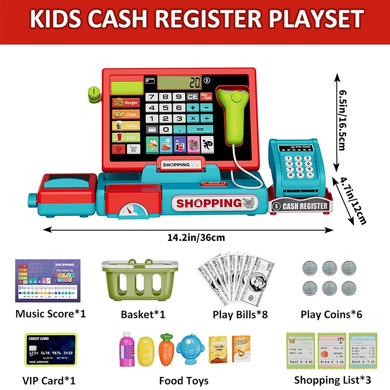 Kids Cash Register Toy 2