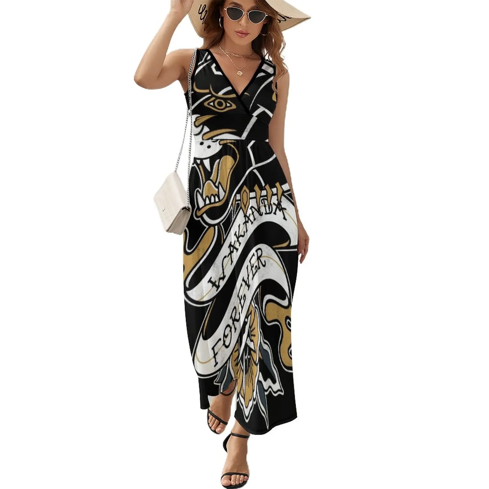 

Wakanda Forever Sleeveless Dress summer dresses ladies 2023 luxury woman evening dress elegant evening dresses for women 2023