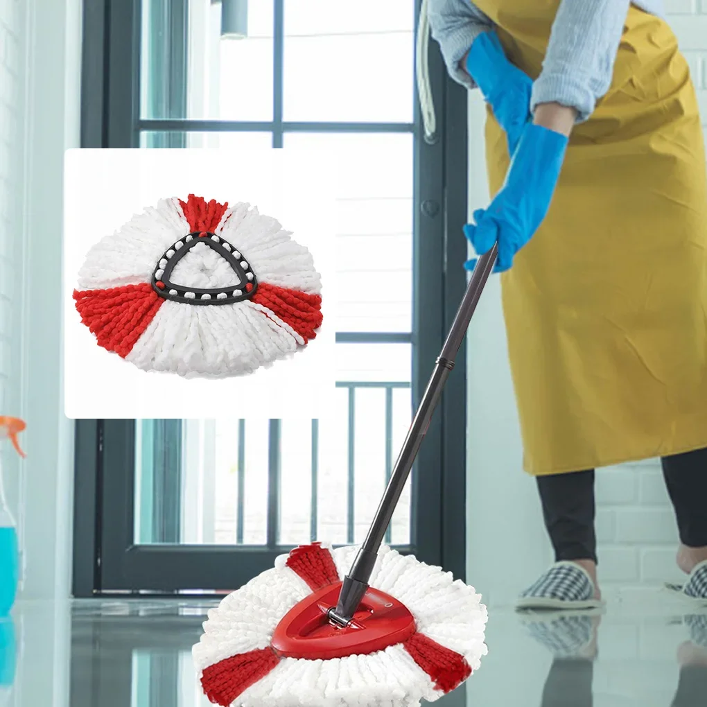Microfiber Mop Pad 3 Packs Mop Replacement Head for Vileda O-cedar