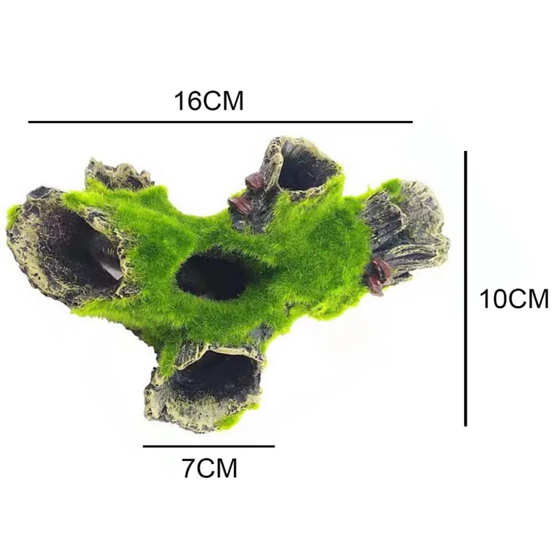 Title 4, Rock Hiding Cave Tree Aquarium Decoration Fish ...
