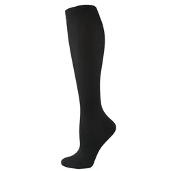 Unisex Compression Socks for Active & Travel Support (Regular black)