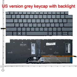 Premium US Keyboard for Dell Inspiron Laptops - Enhanced Typing Experience (US Backli grey)