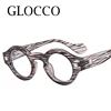 Fashion Retro Round Anti Blue Light Reading Glasses Women New Office Computer Goggles Finished Small Frame Prescription Eyewear 4