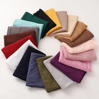Hijab en coton modal pour femmes musulmanes, hijab pour femmes musulmanes, longue écharpe africaine, documents solides, nouvelle mode, haute qualité 6