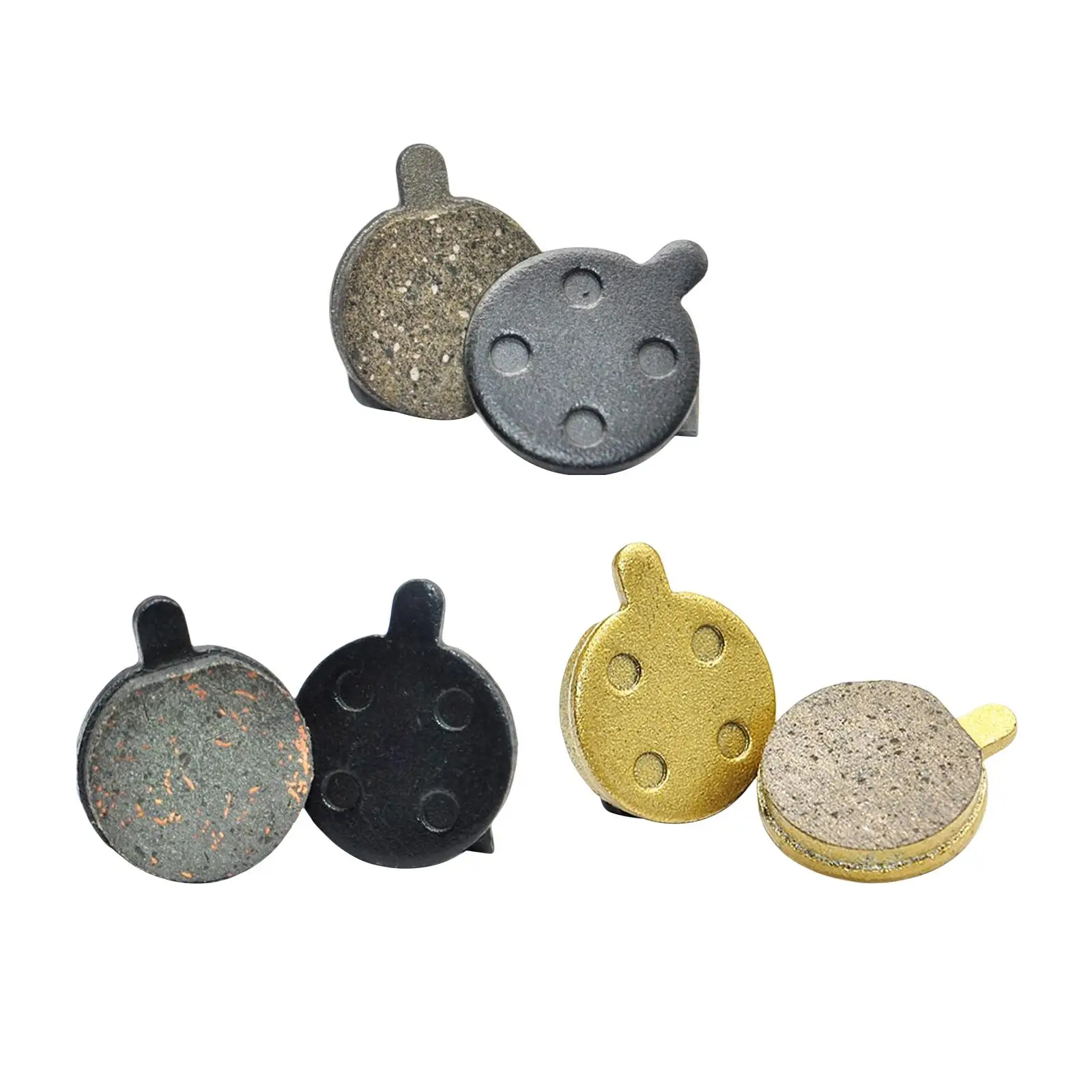 2Pcs Electric Scooter Brake Pads MTB Rotor Accessories Lining Pads Rear Sets