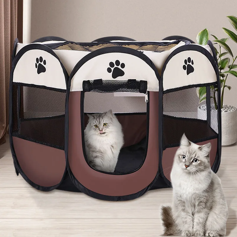 

Soft Dog Box Portable Foldable Pets Nest One Step Open With Portable Bag Suitable for Home Camping Pet Nest Car Carrying Items