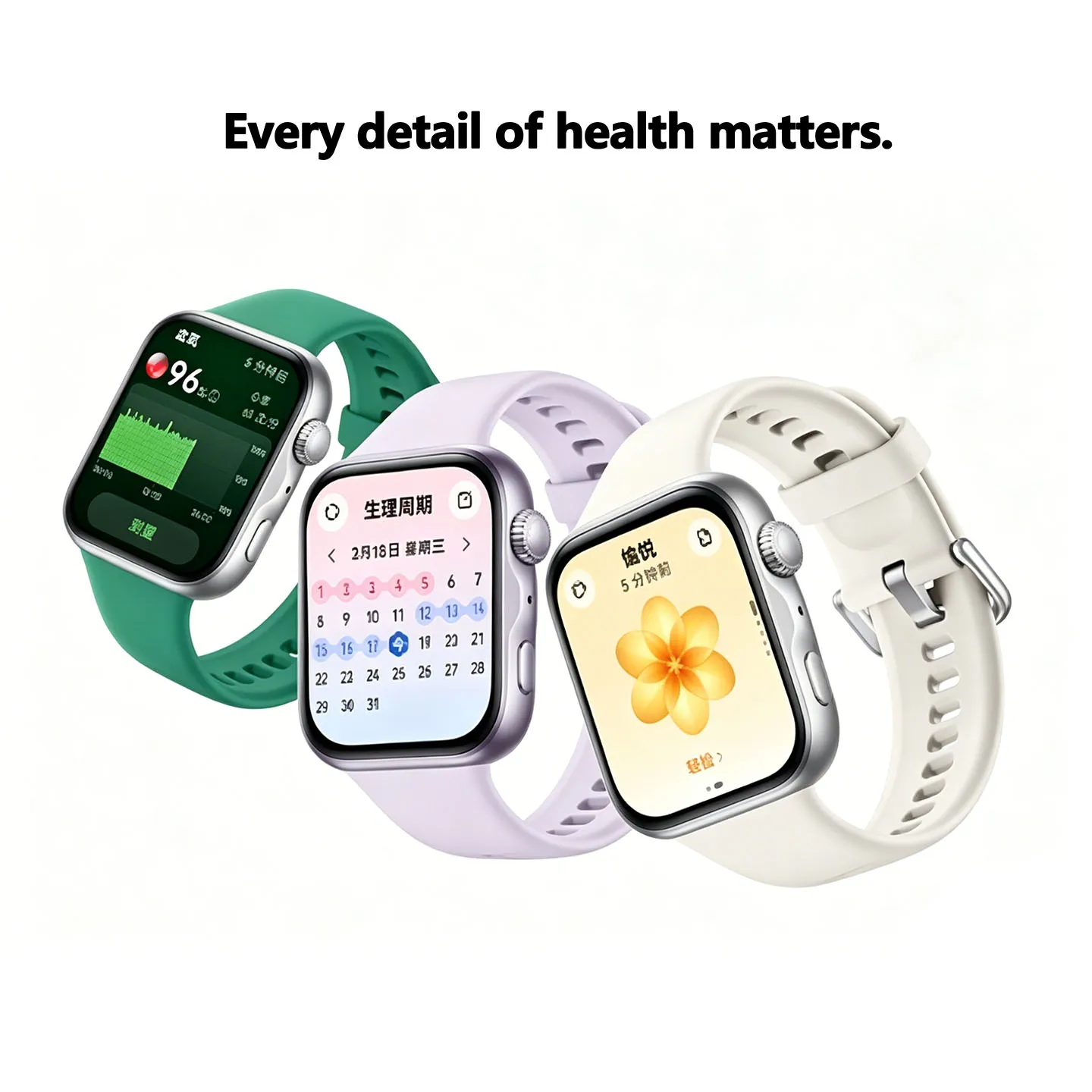 새로운 HUAWEI WATCH FIT 5 스마트워치, 초슬림, 손목 장착형, 미세 모션 블루투스 통화, 혈중 산소 및 심박수 측정
