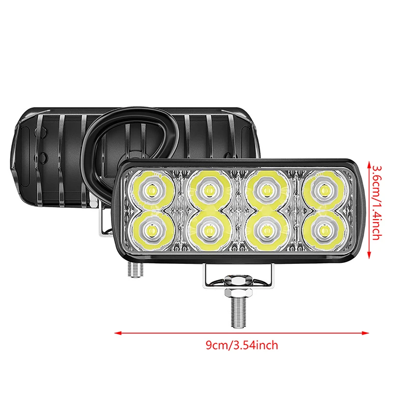 DRL LED  ÷ ۾, ε  SUV ڵ Ʈ ۾, 9-30V, 4WD, 12 Ʈ, 10W, 1 