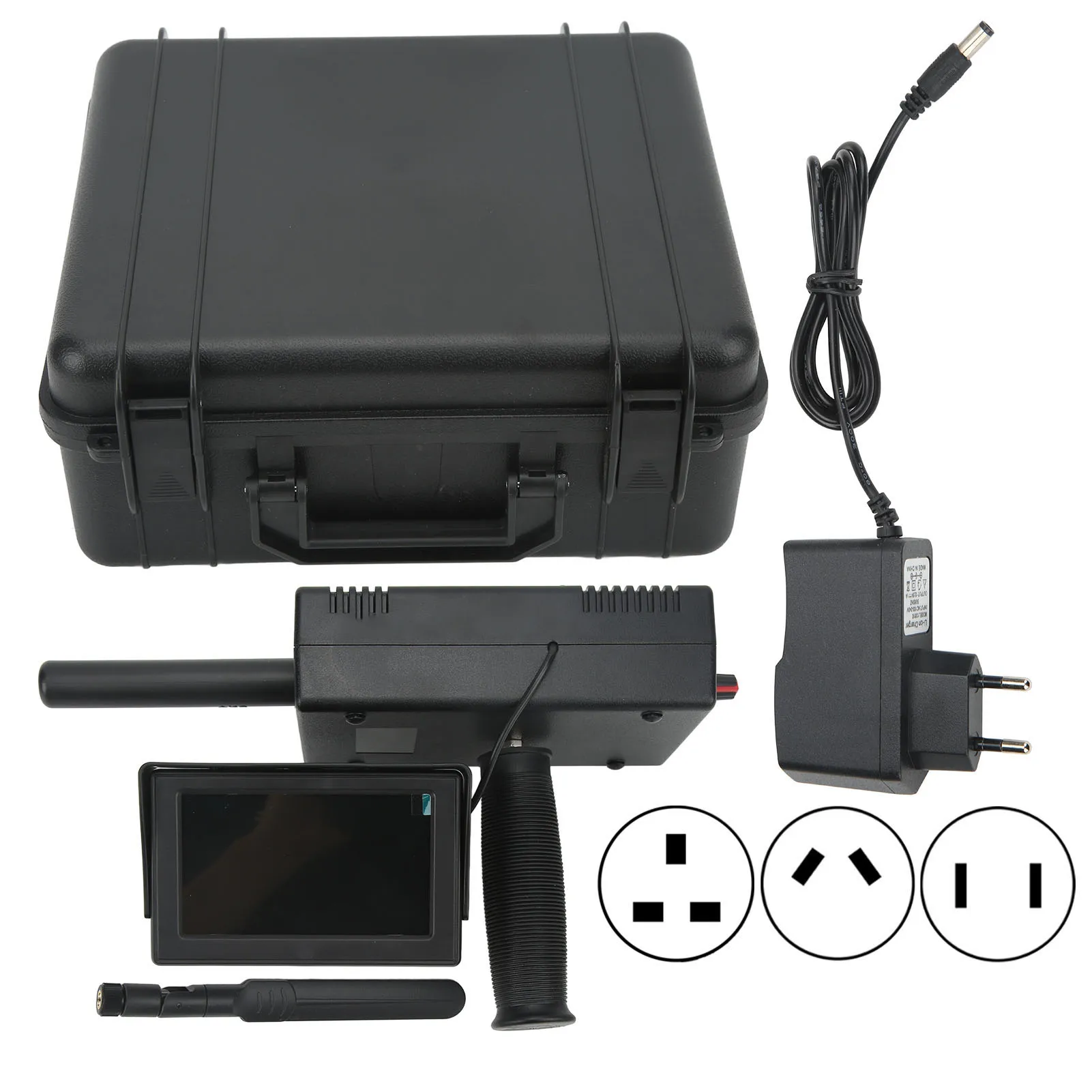 AC100-240V Gold Detector ABS Housing Sensitive Stable Quick Scanning Treasure Finder for Gold Silver Copper