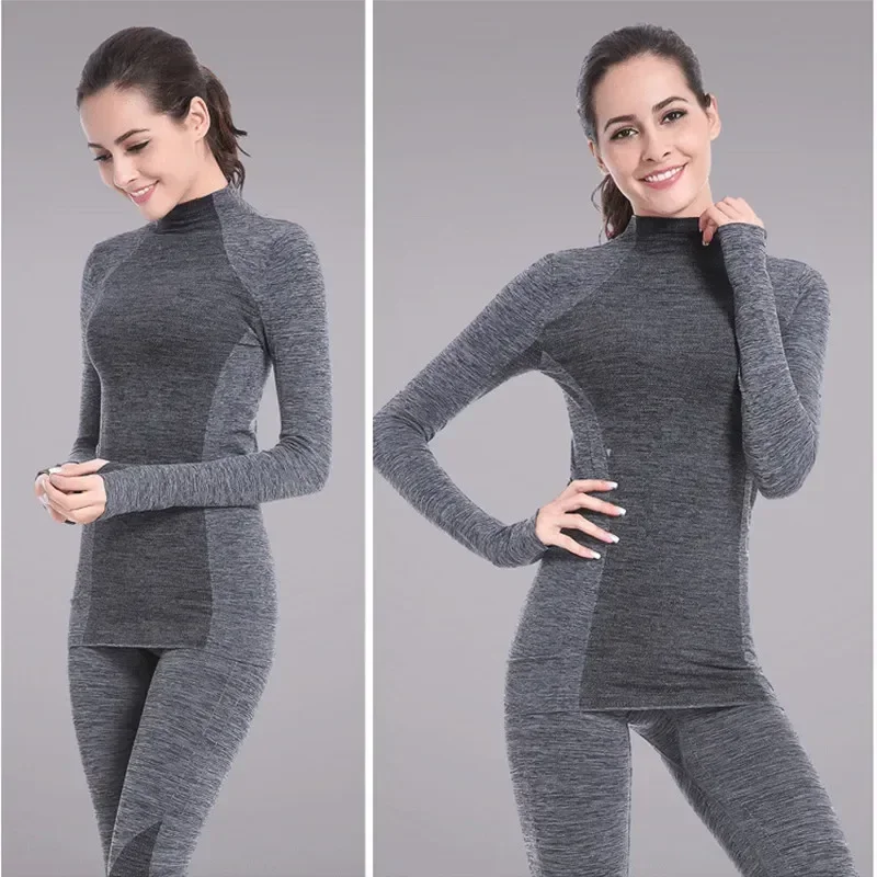 

Heat Thermal Two Elastic Fast Underwear Pack Warm High Underwear Women New Winter Piece Women Dry Tracksuit Long Set Brand