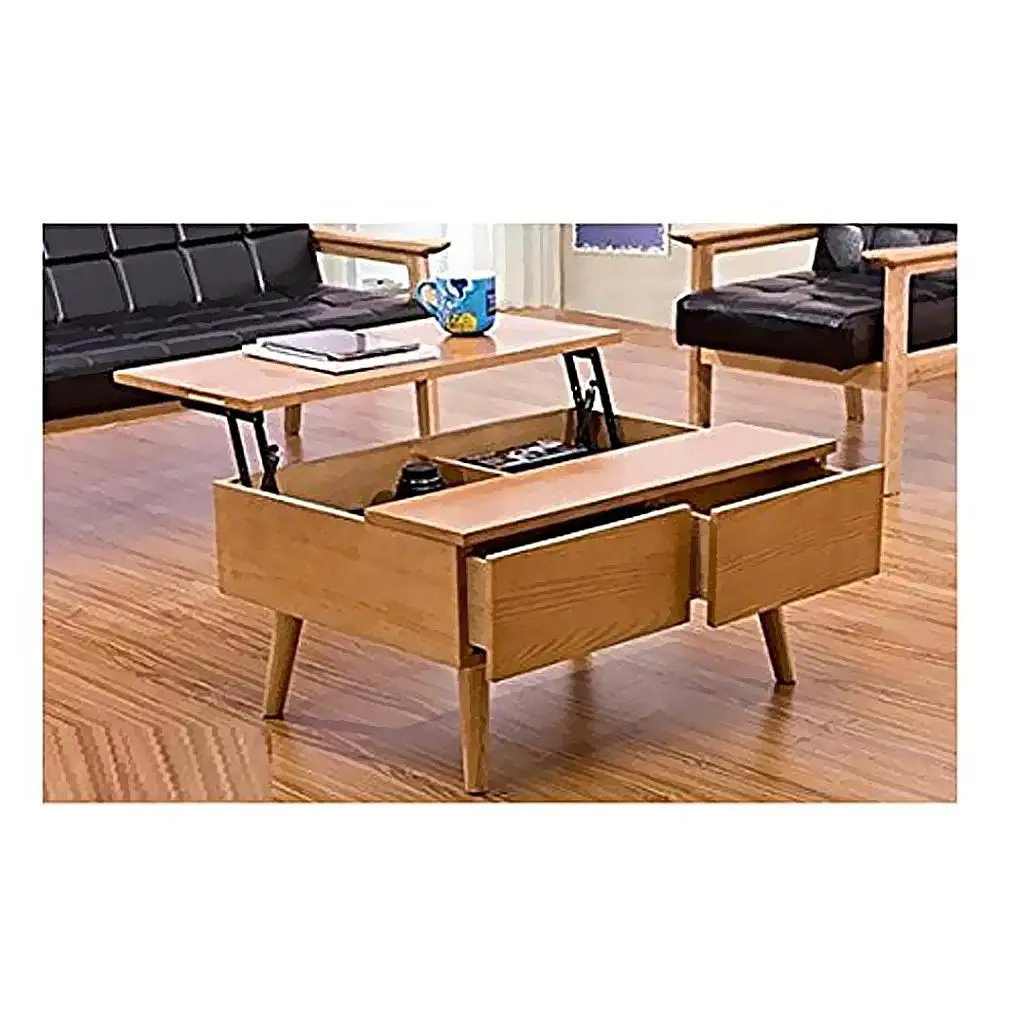 Dobradiça Primavera Frame Levante-se Top Mesa de Chá Dobrável Hardware Montagem Preto
