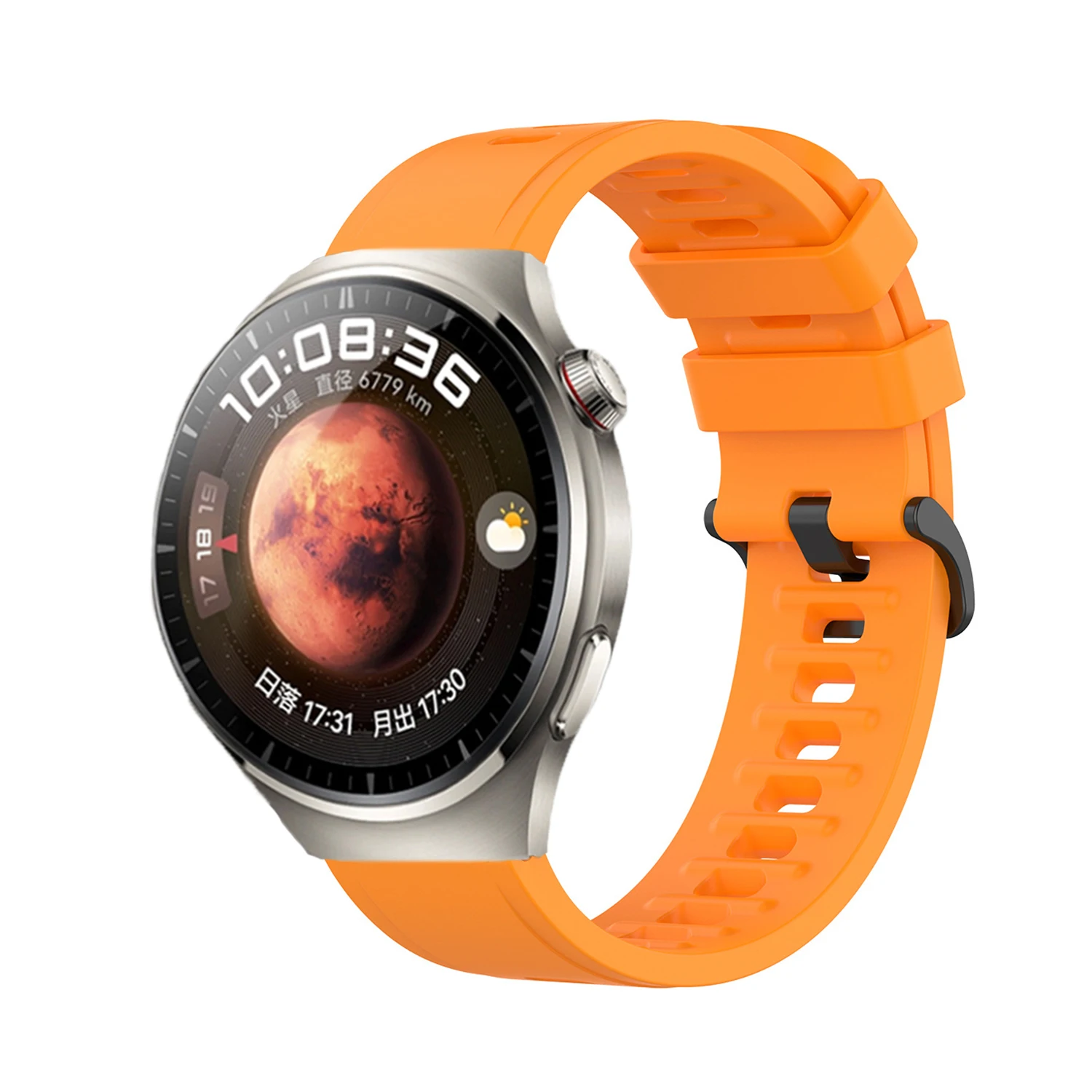 Premium Silicone Watch Strap for Smartwatches – Durable & Comfortable Replacement Band
