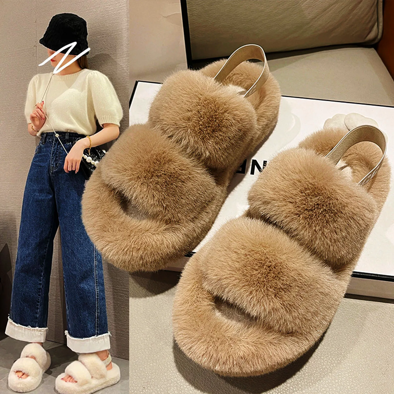 Рисунок 3 - Новинка, модные зимние тапочки