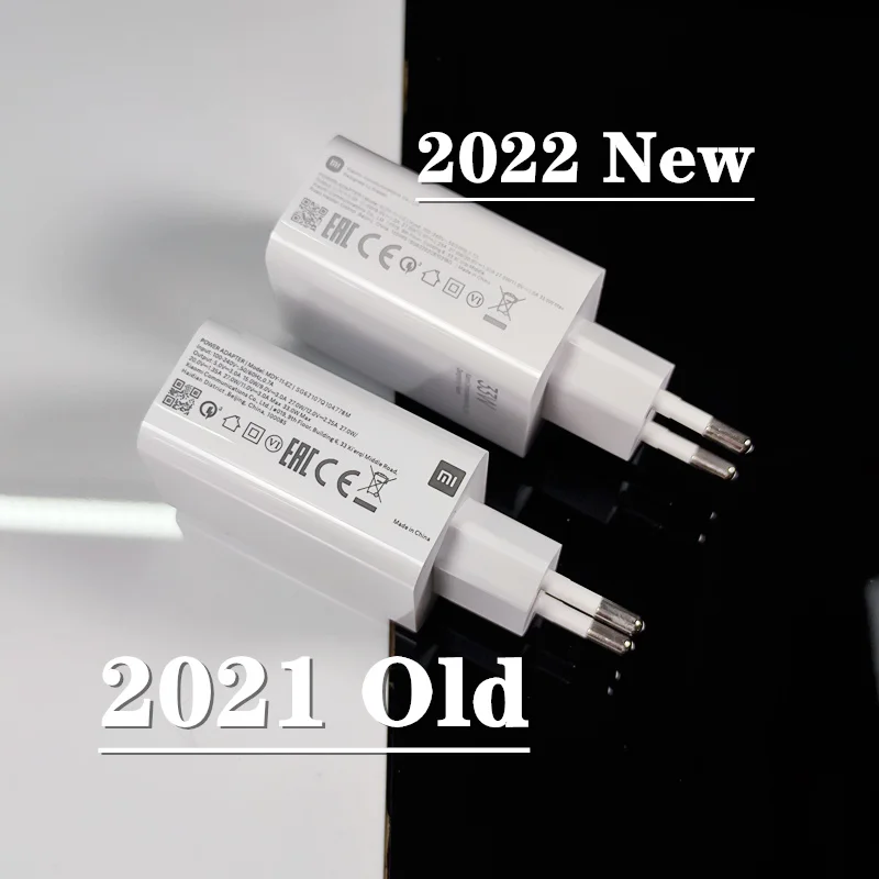 Original Xiaomi Charger 33W Fast Turbo Charge 2M 1.5M Type C Cable For Mi 10 9 10T Lite POCO X3 NFC Redmi K40 Note 9 10 Pro