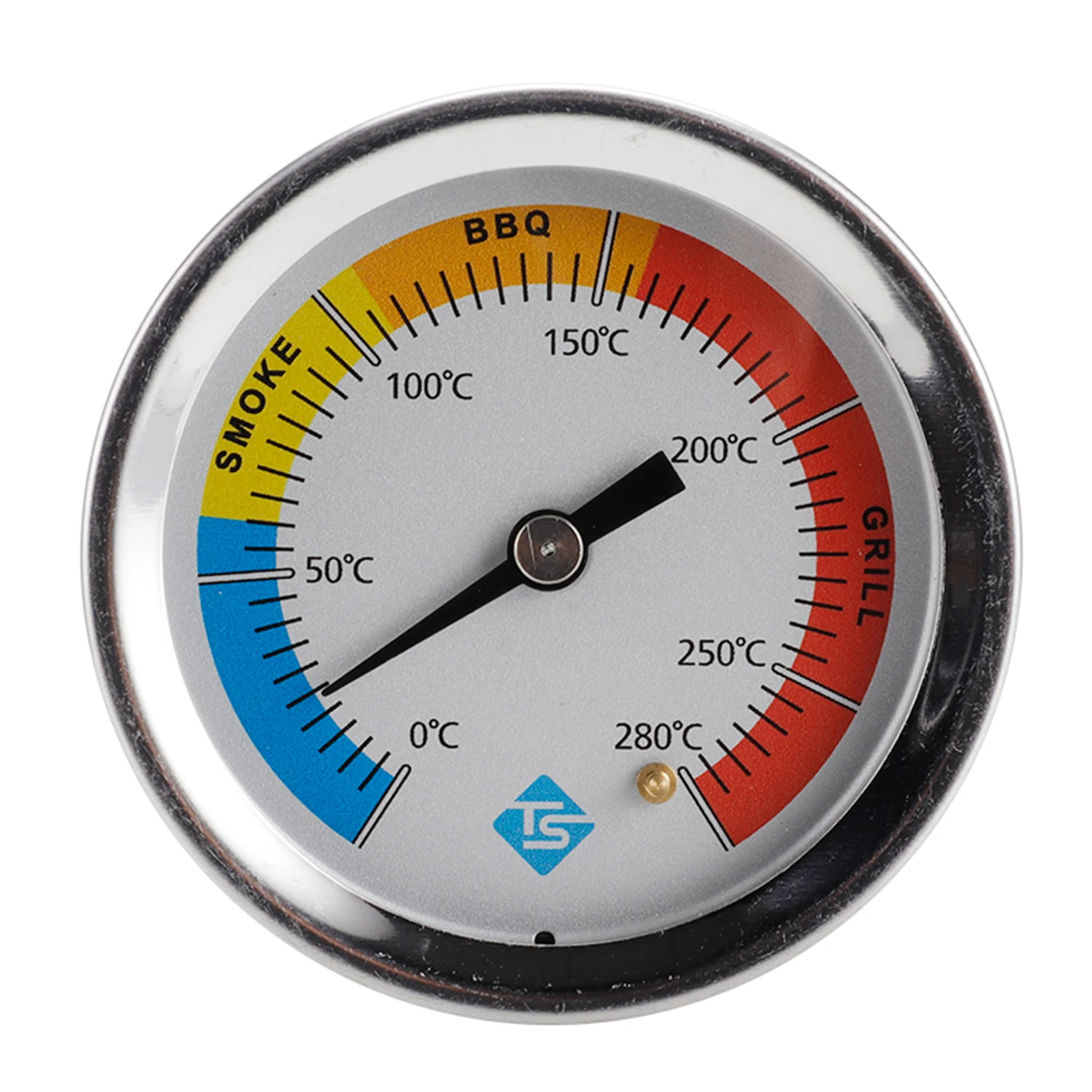 Barbecue Thermometer KKmoon Stainless Steel Thermometer Bi-Metal Thermometer Dial 0~280℃ for Grill Barbecue Smoker Oven