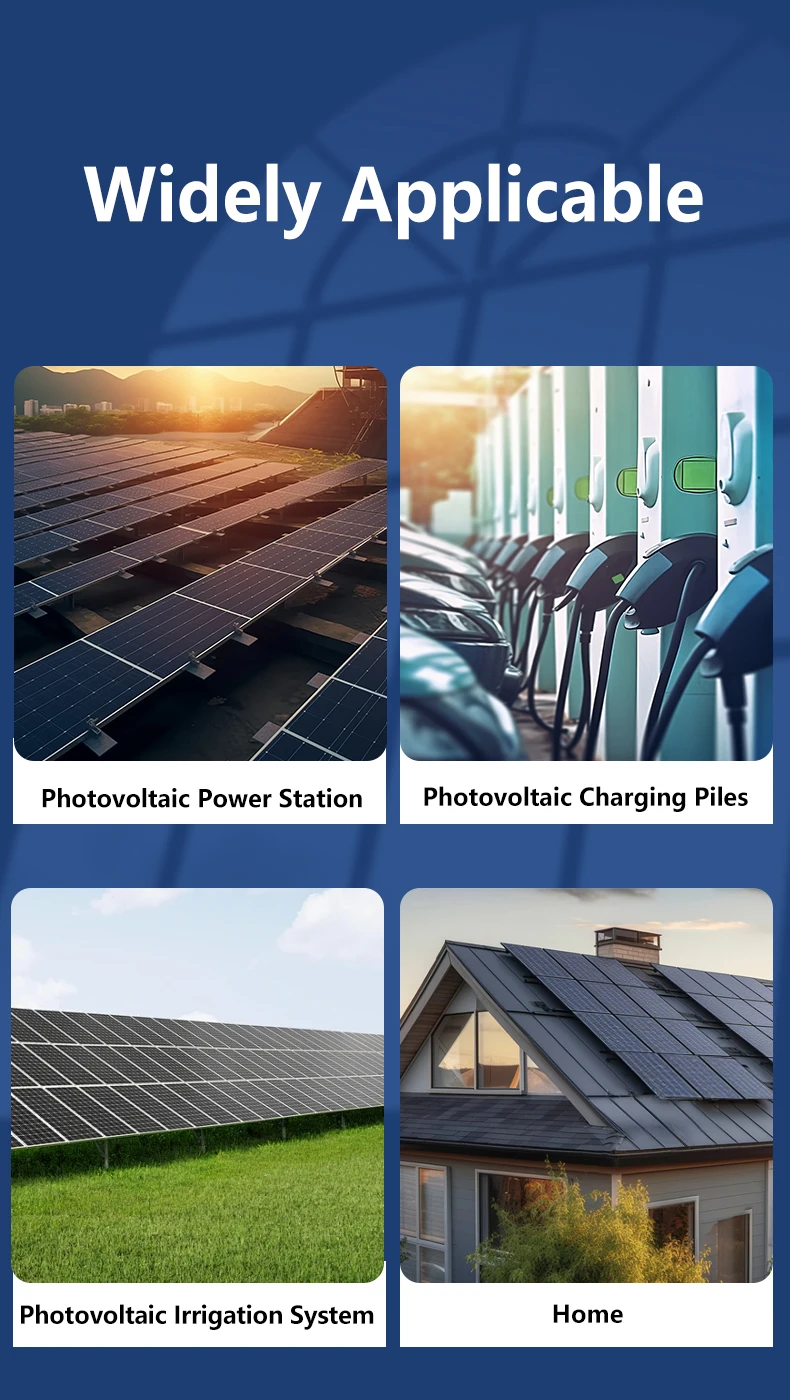 PV Combiner Box 1 input 1 output DC1000V Solar Photovoltaic With Lightning Prote