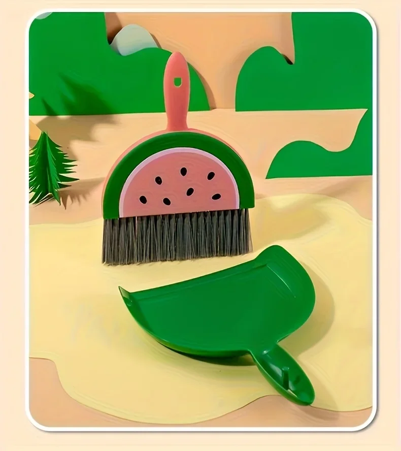 Portable Mini Cleaning Brush and Dustpan Set