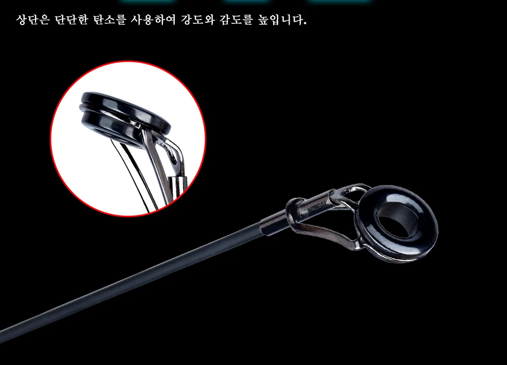 PHISHGER Teleskop-Surf-Spinnrute, 3,6/4,2/4,5 m, Leistung 80–150 g, 30 Zähne, Carbon, für Reisen, Surfcasting, Shore Casting, Biutifu-Angelrute – Detail 4