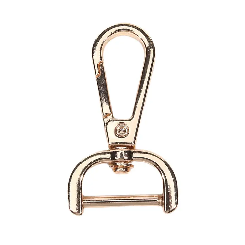 Versatile Detachable Rotating Buckle Keychain with Alloy Lobster Clasp