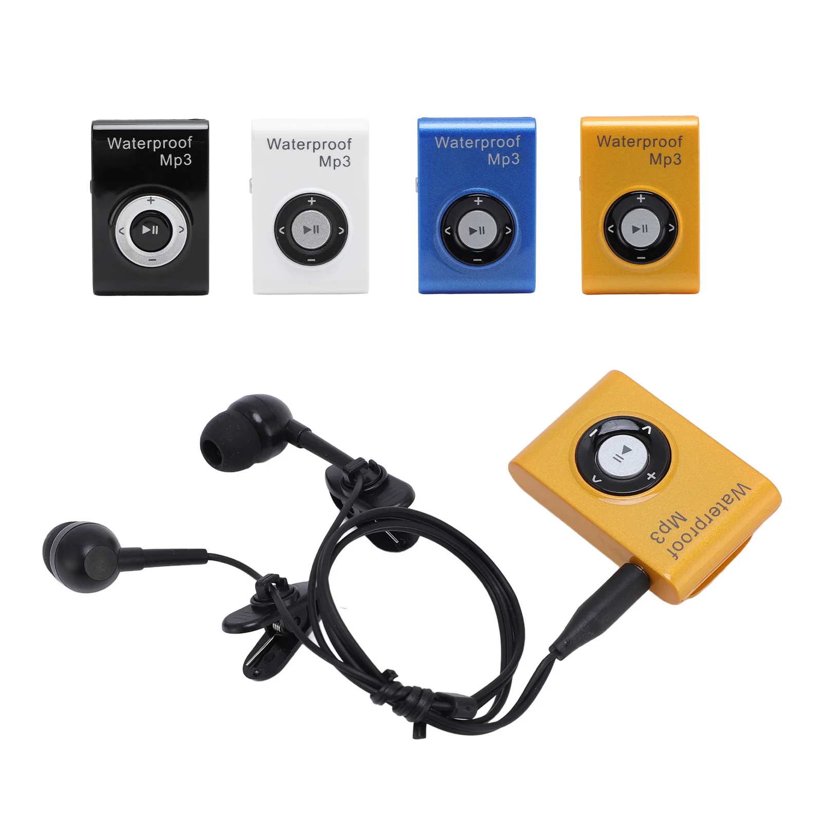 Mp3-Player, 8 Gb, Schwimmkopfhörer Mit Ohrstöpseln, Unterwasser-Musik-Player Zum Tauchen, Surfen, Ipx8 Wasserdicht