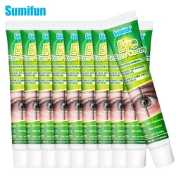 10pcs Eye Care Cream Remove Eyes Red Blood Clear Eye Dry Fatigue Ointment Enhance Vision Herbal Medical Plaster Health Care