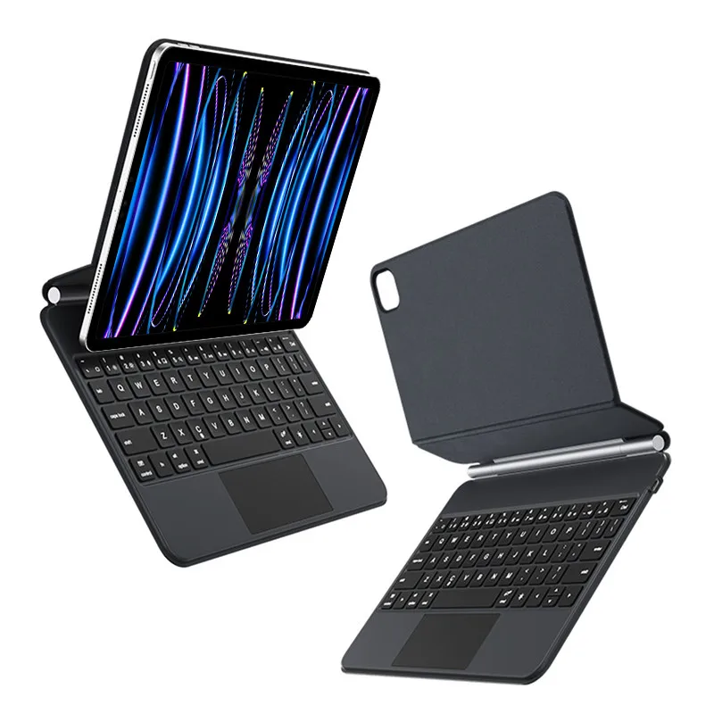 Ajiuyu magische Tastatur für iPad Pro 11 Zoll 5. 4. 3. 2. 12,9 Air 