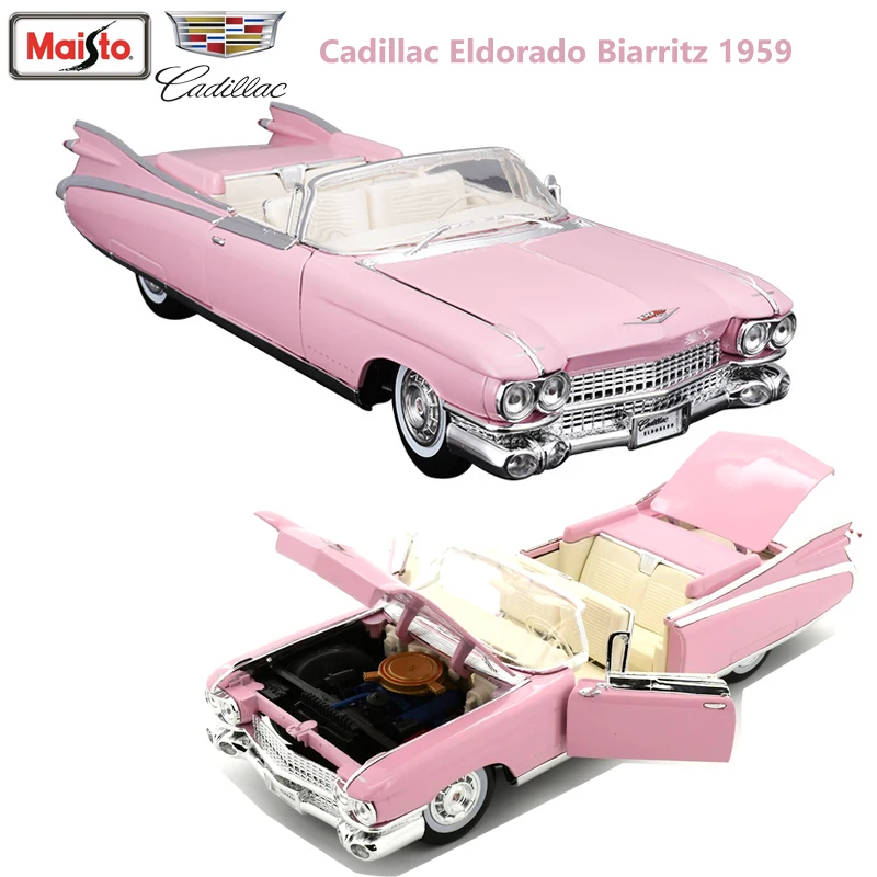 Maisto 1:18 Cadillac Eldorado Biarritz 1959 Convertible Sport Car